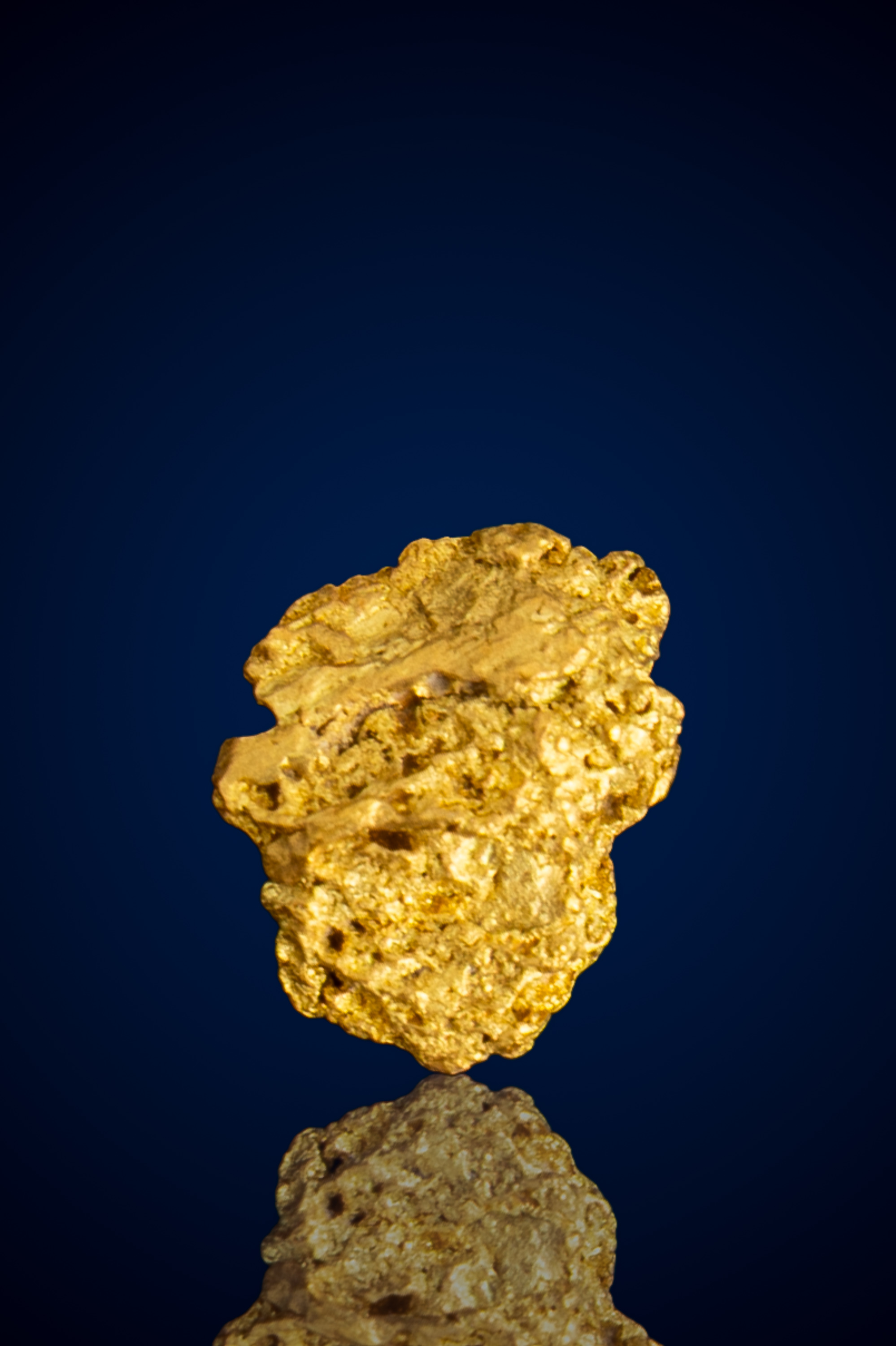 (image for) Cratered, Buttery Natural Gold Nugget - Alaska - 1.0 grams